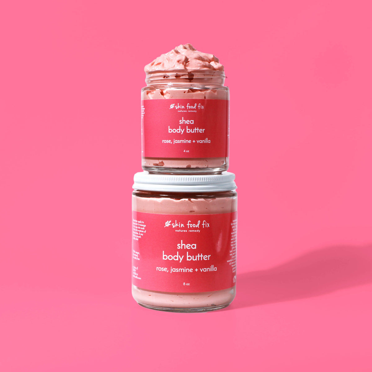 Rose, Jasmine, & Vanilla Shea Body Butter AllNatural & Vegan