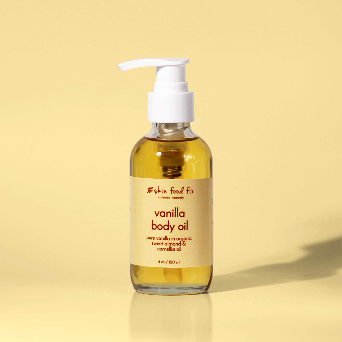 Vanilla Organic Body Oil – CáMora Personal Care Products