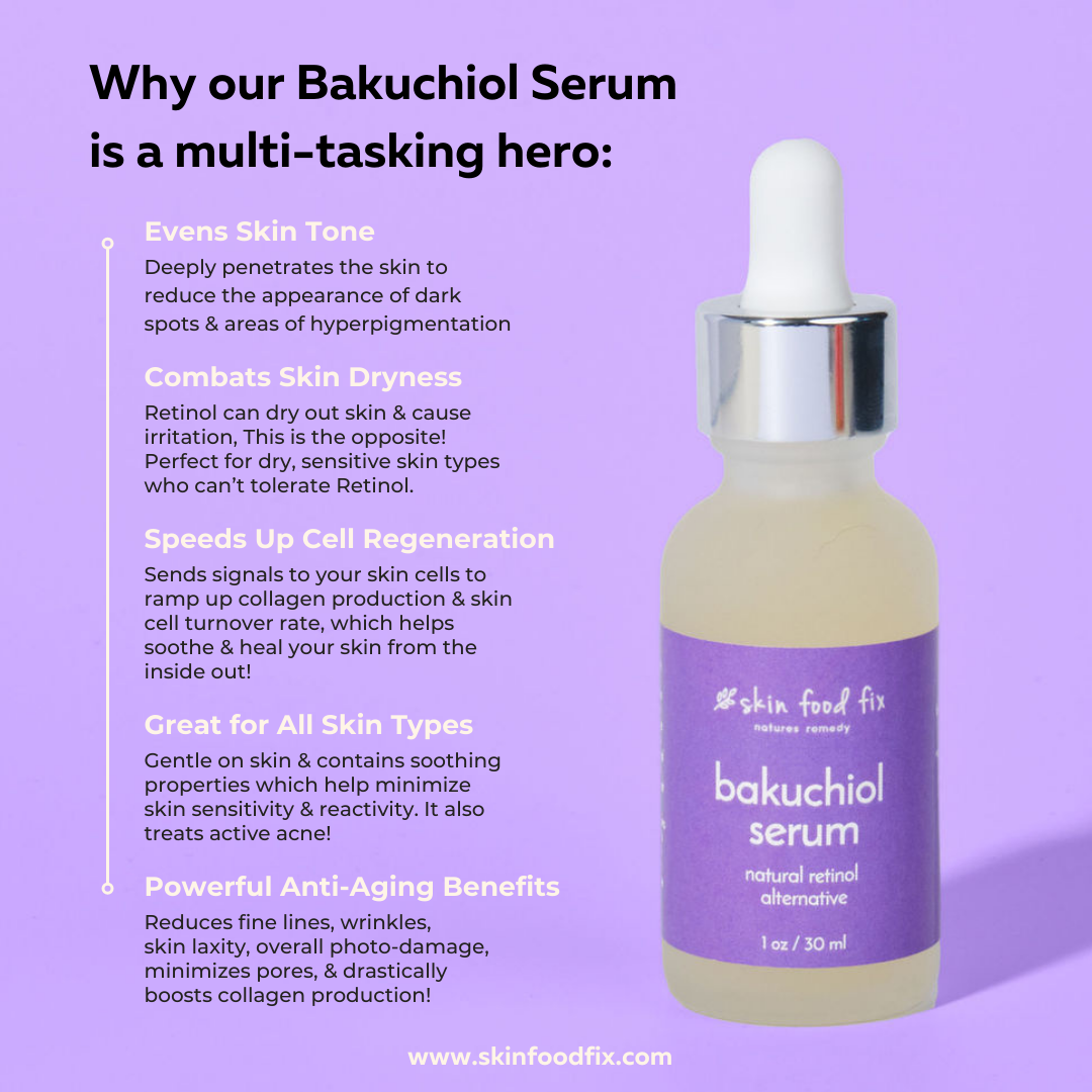 Bakuchiol serum skin