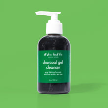 Load image into Gallery viewer, tea tree charcoal face wash acne breakout