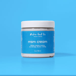 msm cream all natural rosacea