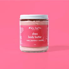 Load image into Gallery viewer, Rose, Jasmine, + Vanilla Shea Body Butter
