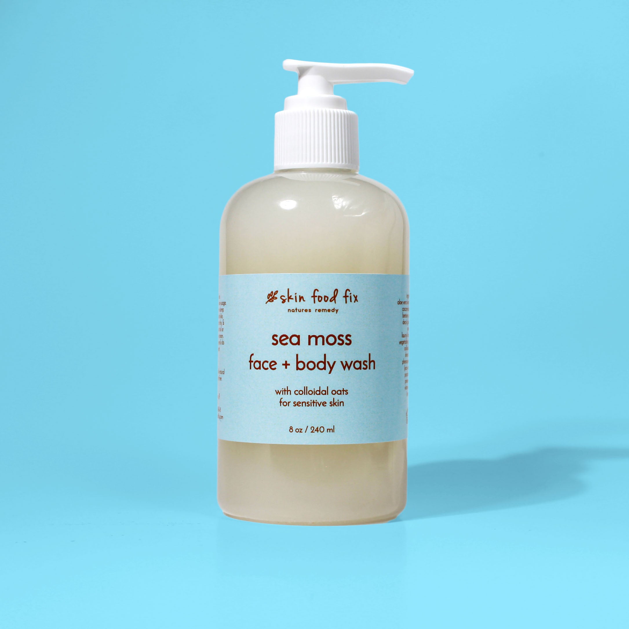 sea moss soap wash eczema sensitive cleanser