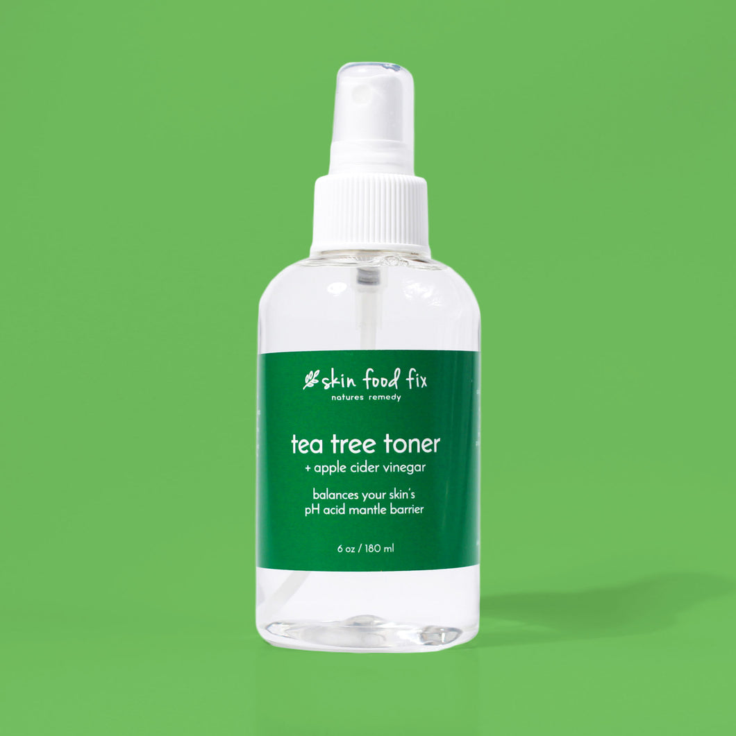 tea tree acv toner acne breakout