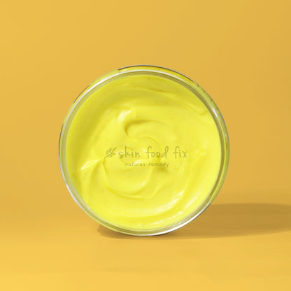 turmeric butter skin lightening dark spots