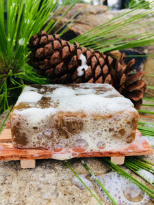 Pine Tar Soap for KP Bumps, Psoriasis, Eczema, + Bug Bites