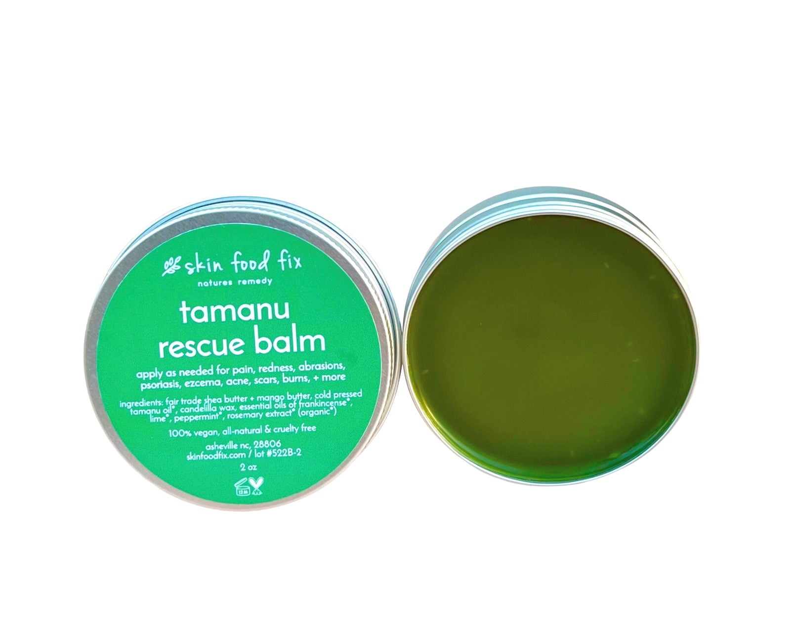 Tamanu Balm Tin container