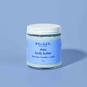 blue tansy natural whipped body butter