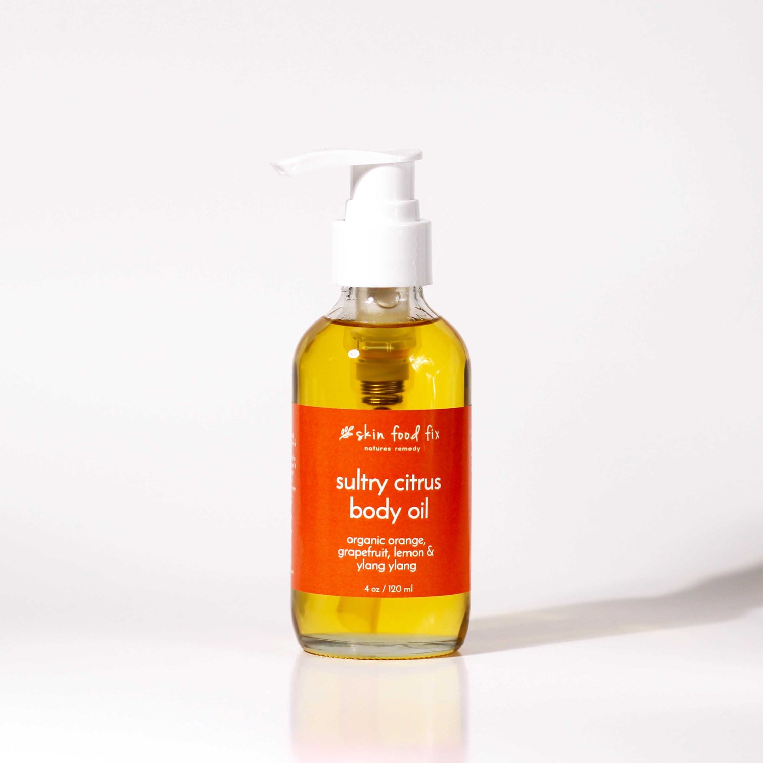 natural organic citrus body oil