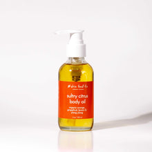 Load image into Gallery viewer, natural organic citrus body oil