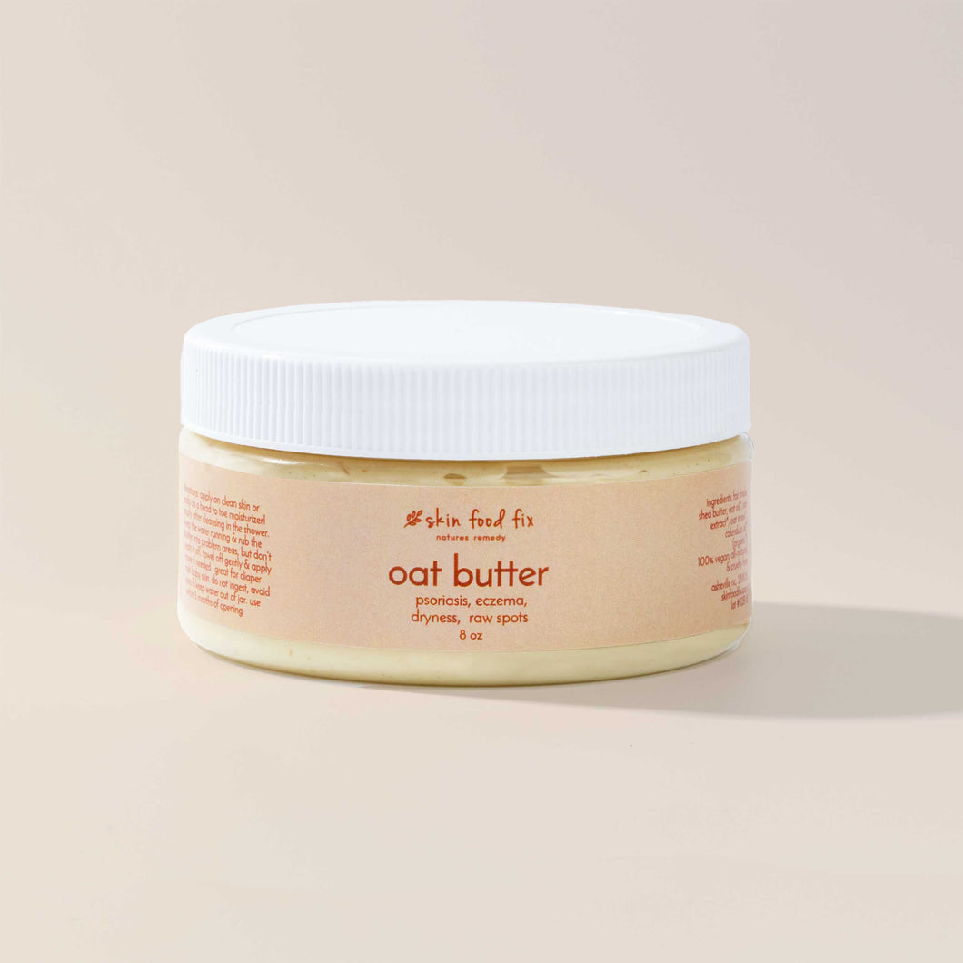 oat butter eczema raw spot heal