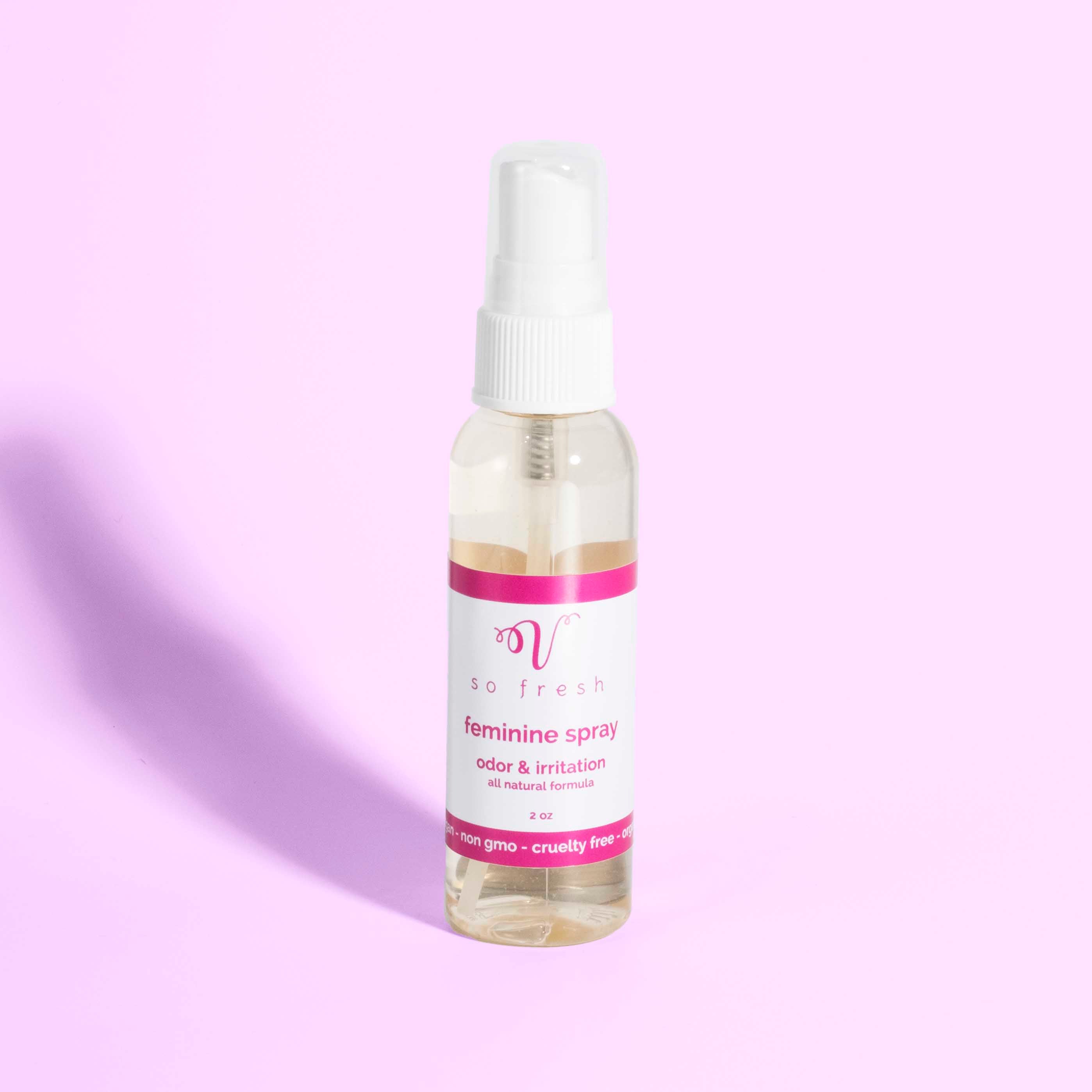 vaginal odor spray natural safe