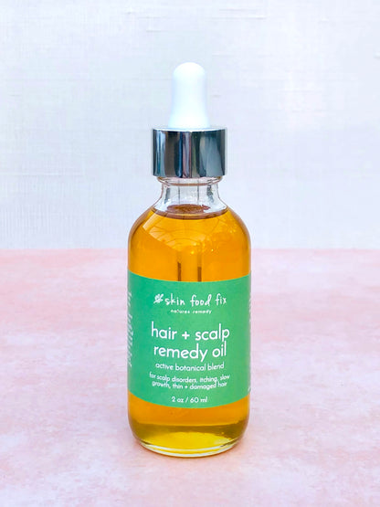 natural scalp treatment oil