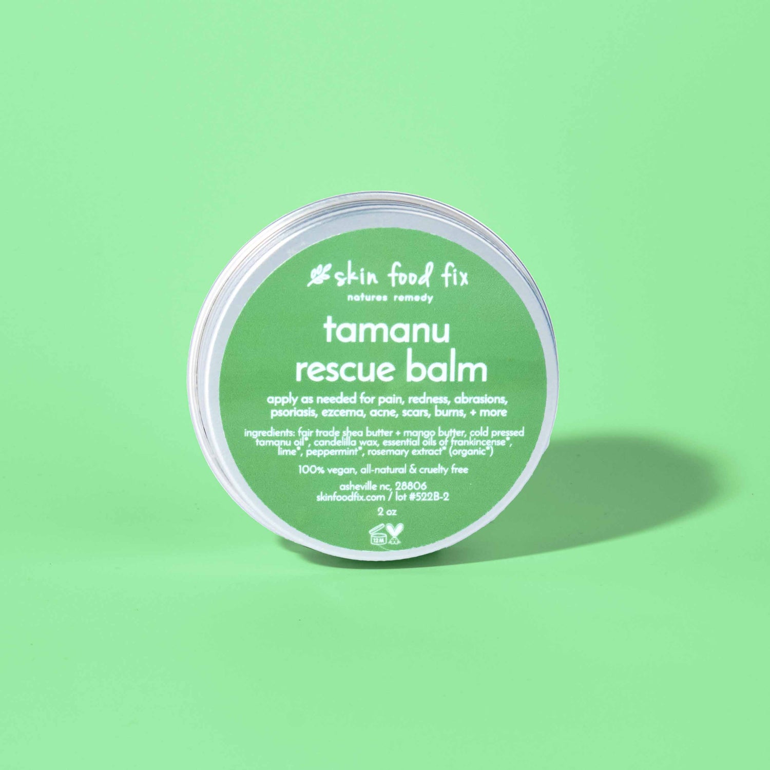 tamanu balm skin pain itching