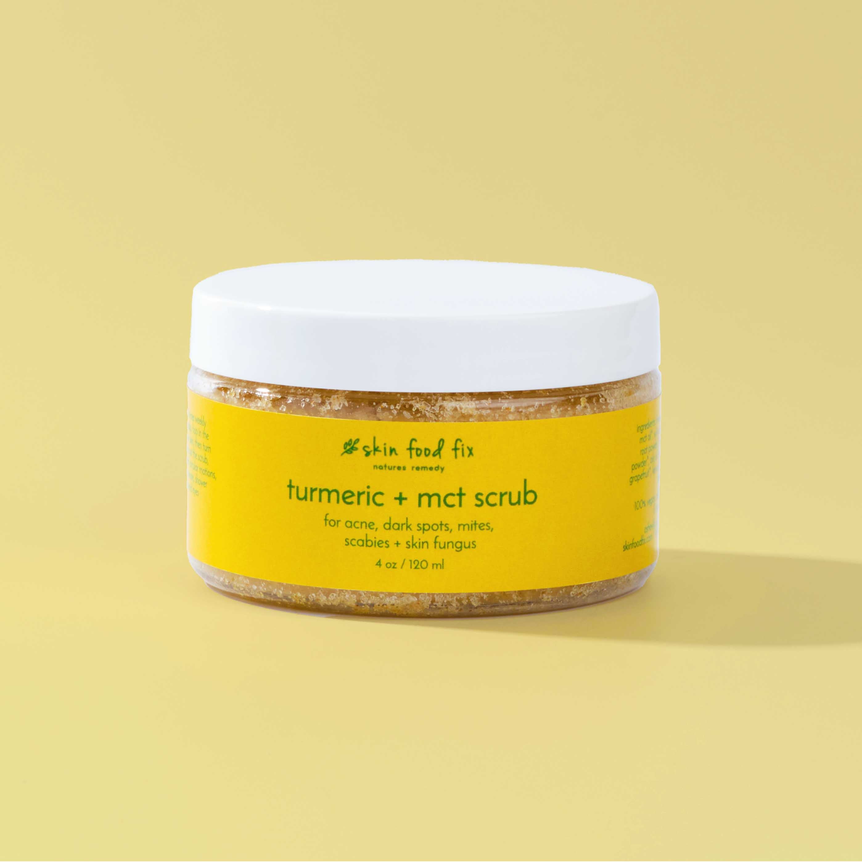 turmeric body scrub salt