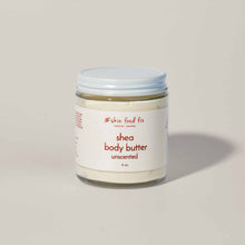 Load image into Gallery viewer, no scent organic shea body butter whipped