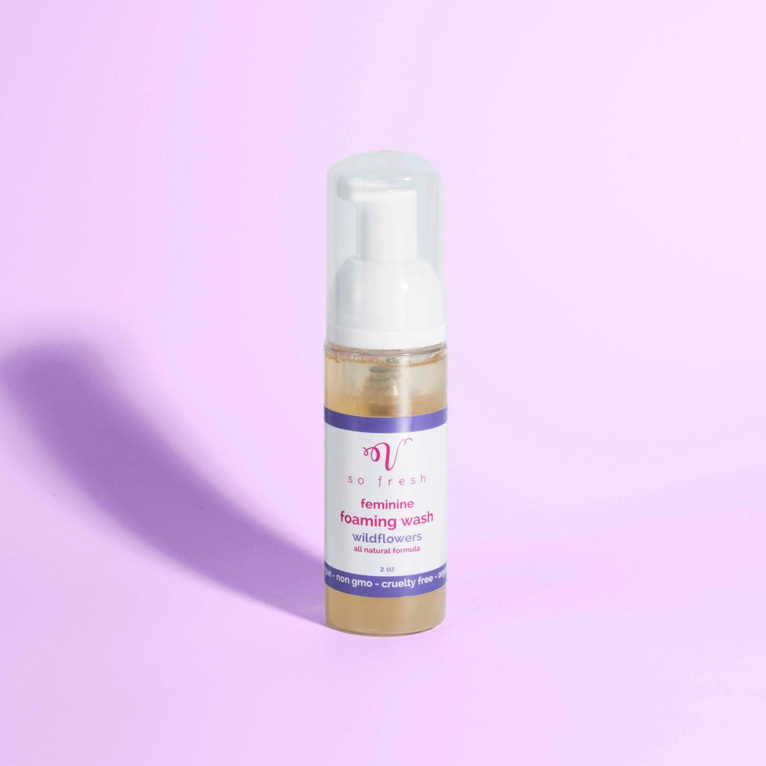 all natural feminine foaming cleanser for vulva